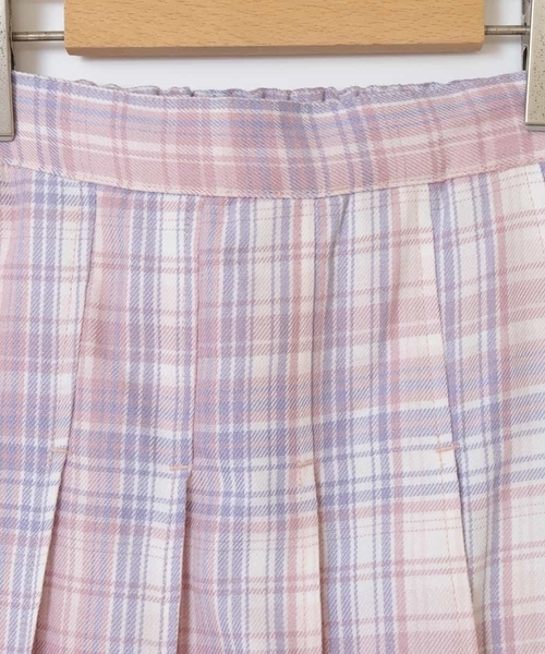 a.v.v（アーヴェヴェ）の「[100-130]インナーパンツ付きプリーツスカート（スカート・キッズ・ブラック/ピンク・120/130/100/110）」の6枚目の写真