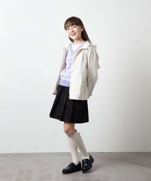 a.v.v（アーヴェヴェ）の「[100-130]インナーパンツ付きプリーツスカート（スカート・キッズ・ブラック/ピンク・120/130/100/110）」の13枚目の写真