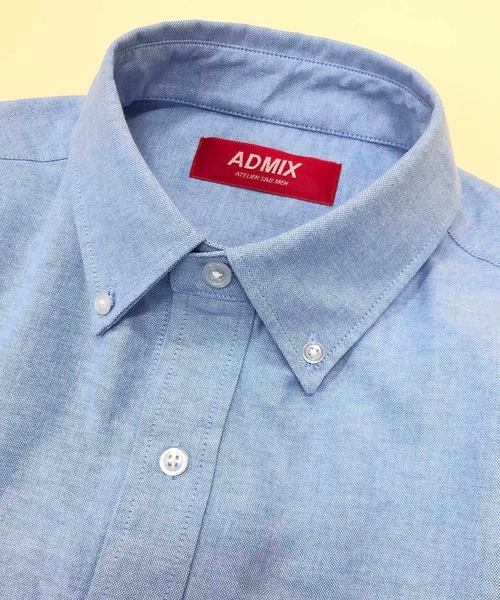 ADMIX/ATELIER SAB MEN(アドミックスアトリエサブメン)の「高密度コットンオックス / ルーズサイズ ボタンダウンシャツ(シャツ/ブラウス・メンズ・ブルーグレー/ブラック/ホワイト・50/48)」の6枚目の写真