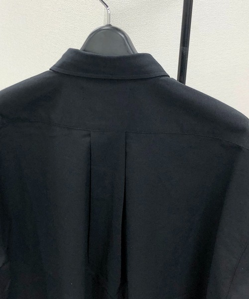 ADMIX/ATELIER SAB MEN(アドミックスアトリエサブメン)の「高密度コットンオックス / ルーズサイズ ボタンダウンシャツ(シャツ/ブラウス・メンズ・ブルーグレー/ブラック/ホワイト・50/48)」の14枚目の写真