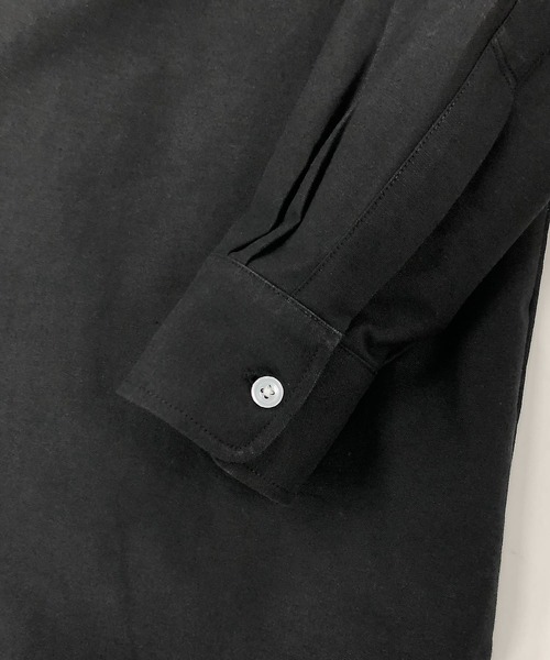 ADMIX/ATELIER SAB MEN(アドミックスアトリエサブメン)の「高密度コットンオックス / ルーズサイズ ボタンダウンシャツ(シャツ/ブラウス・メンズ・ブルーグレー/ブラック/ホワイト・50/48)」の13枚目の写真
