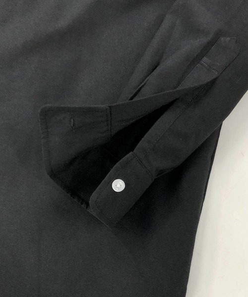 ADMIX/ATELIER SAB MEN(アドミックスアトリエサブメン)の「高密度コットンオックス / ルーズサイズ ボタンダウンシャツ(シャツ/ブラウス・メンズ・ブルーグレー/ブラック/ホワイト・50/48)」の12枚目の写真