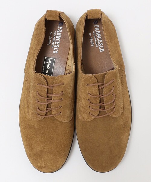FRANCESCO(フランチェスコ)の「FRANCESCO: スエード レースアップ シューズ(ドレスシューズ・メンズ・ブラック/ブラウン・41/43/42)」の8枚目の写真