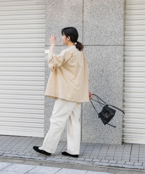 かぐれ（カグレ）の「綿麻デニムイージーパンツ（その他パンツ