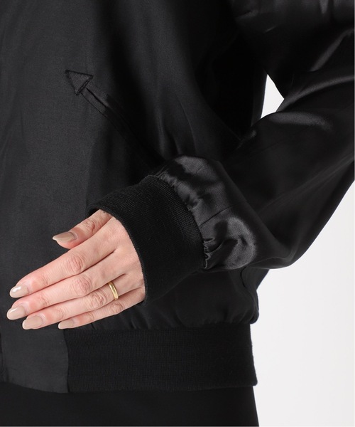 AP STUDIO SCENTOFサテンブルゾン AP STUDIO レディース ジャケット ブルゾン SCENTOF New サテン