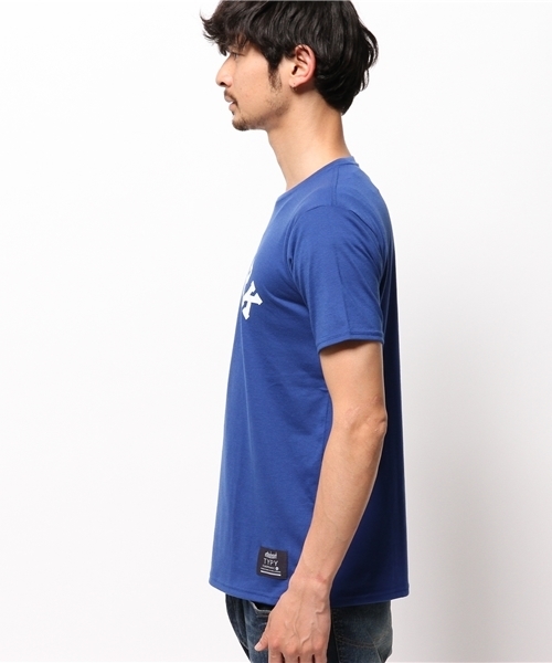 OUTLET(アウトレット)の「【CIAOPANIC TYPY】NEWYORKプリントTee(Tシャツ/カットソー・メンズ・ブルー/グレー・SMALL/MEDIUM)」の4枚目の写真