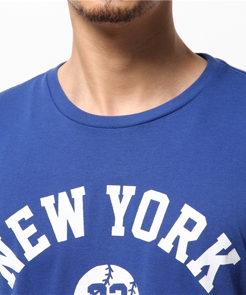 OUTLET(アウトレット)の「【CIAOPANIC TYPY】NEWYORKプリントTee(Tシャツ/カットソー・メンズ・ブルー/グレー・SMALL/MEDIUM)」の6枚目の写真