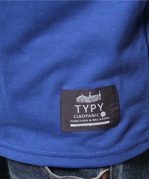 OUTLET(アウトレット)の「【CIAOPANIC TYPY】NEWYORKプリントTee(Tシャツ/カットソー・メンズ・ブルー/グレー・SMALL/MEDIUM)」の9枚目の写真