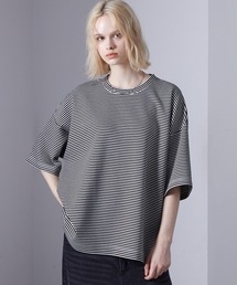 Loose/ルース（ルース）の「ハイドレープ トロミポンチ オーバーサイズTシャツ（Tシャツ/カットソー）」