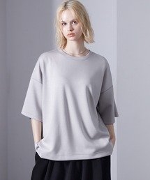 Loose/ルース（ルース）の「ハイドレープ トロミポンチ オーバーサイズTシャツ（Tシャツ/カットソー）」