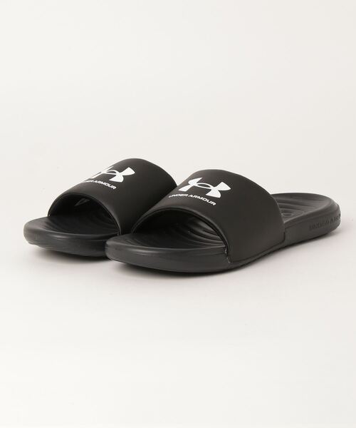 UNDER ARMOUR（アンダーアーマー）の「UAアンサ フィックス スライド（ライフスタイル/メンズ）（サンダル・メンズ・ブラック系/ブラック系その他2・30.0cm/27.0cm/29.0cm/28.0cm/25.0cm/26.0cm）」の2枚目の写真