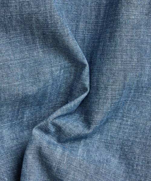 G-STAR（ジースター）の「BOXY FIT SHIRT/オーバーサイズデニムシャツ/ボクシーフィットシャンブレーシャツ（シャツ/ブラウス・メンズ・インディゴブルー・SMALL/LARGE/X-SMALL/MEDIUM/X-LARGE）」の14枚目の写真