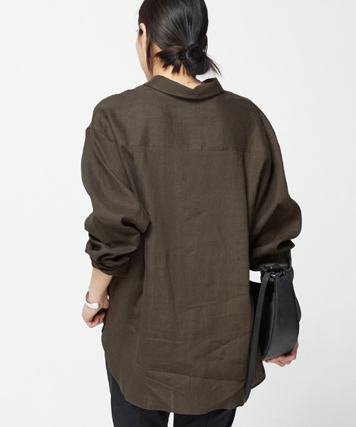 AP STUDIO（エーピーストゥディオ）の「リネンシャツ（シャツ