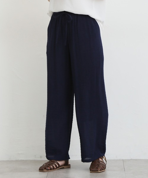 Honeys(ハニーズ)の「イージーストレートパンツ(その他パンツ・レディース・モカ/ブルー系その他/ネイビー/ベージュ/ブラック/ブラウン/カーキ・LL/L/S/M)」の6枚目の写真