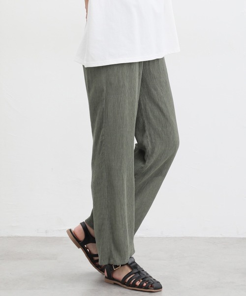 Honeys(ハニーズ)の「イージーストレートパンツ(その他パンツ・レディース・モカ/ブルー系その他/ネイビー/ベージュ/ブラック/ブラウン/カーキ・LL/L/S/M)」の5枚目の写真