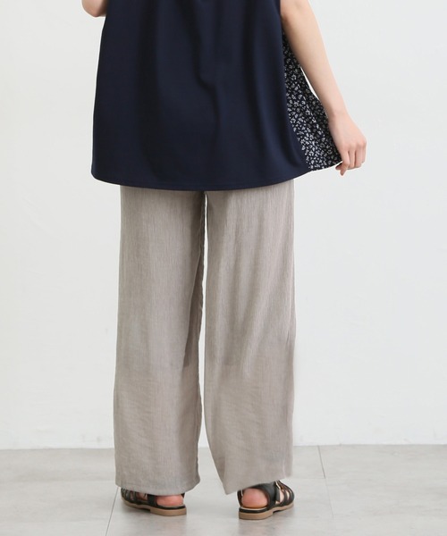 Honeys(ハニーズ)の「イージーストレートパンツ(その他パンツ・レディース・モカ/ブルー系その他/ネイビー/ベージュ/ブラック/ブラウン/カーキ・LL/L/S/M)」の9枚目の写真