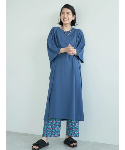 クールな価格でホットなピック セール】サイドスリットカットワンピース（ワンピース ワンピース