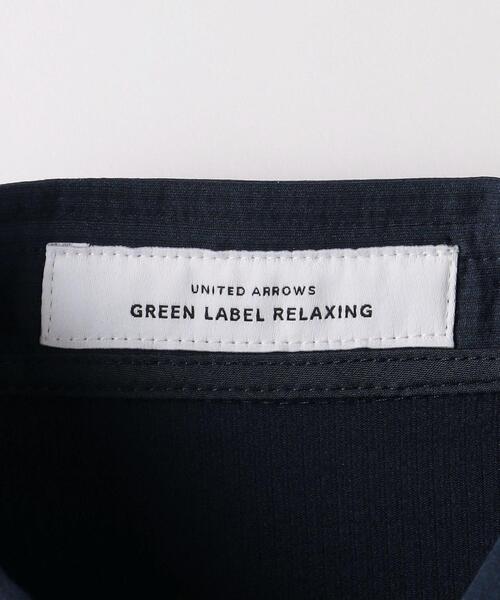 green label relaxing（グリーンレーベルリラクシング）の「サッカーストライプ ボタンダウンカラー ポロシャツ -吸水速乾-（ポロシャツ・メンズ・ライトブルー/ライトグレー/ネイビー・S/L/XL/M/XXL）」の21枚目の写真