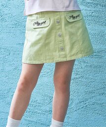 algy | フラップロゴ前ボタンスカパン(スカート)