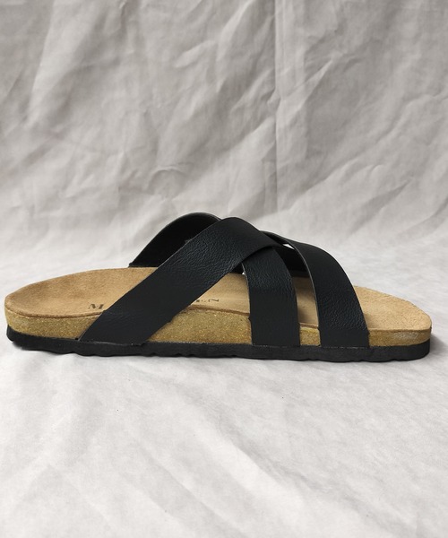 Starting Over（スターティングオーバー）の「軽ソール クロスサンダル/レディース メンズ（サンダル・メンズ・ブラウン/ブラック・M/L）」の5枚目の写真