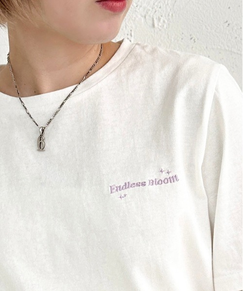 apres jour mignon(アプレジュールミニョン)の「アソートTシャツ【ZOZOTOWN限定アイテム】(Tシャツ/カットソー・レディース・ライトブルー/ブラック/ネイビー/ホワイト系その他2/ホワイト系その他3/ホワイト系その他/オフホワイト・X-LARGE/フリー)」の4枚目の写真