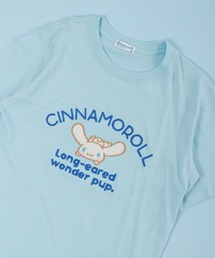 sanrio 刺繍 チェーンステッチ 半袖Tシャツ