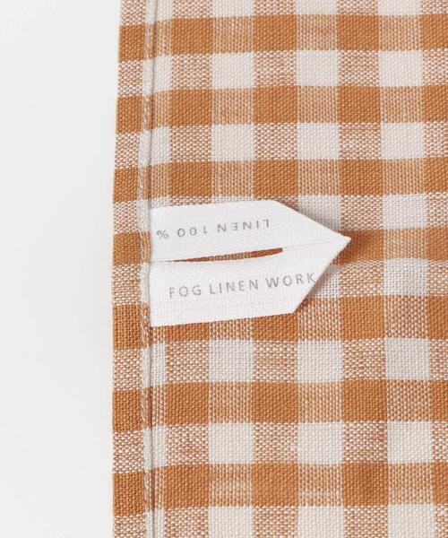 fog linen work（フォグリネンワーク）の「fog linen work　キッチンクロス（キッチンツール・レディース・オレンジ・-）」の2枚目の写真