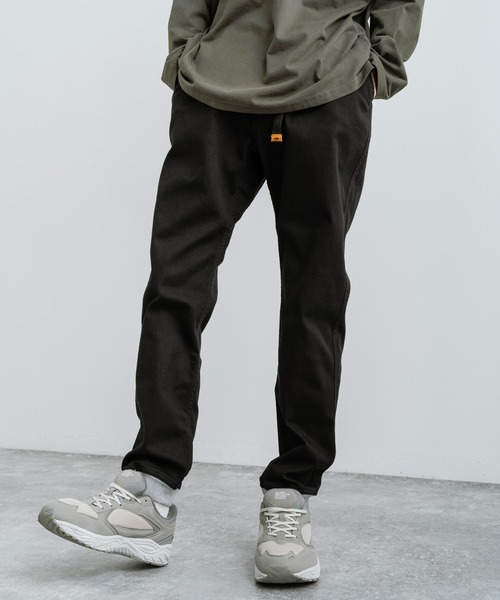 KRIFF MAYER（クリフメイヤー）の「新色追加 KRIFF MAYER クリフメイヤー コットンストレッチツイル・ヒッコリーデニムクライミングジョガーパンツ（その他パンツ・メンズ・ブルー/ブラック/ダークネイビー/サンドベージュ/キャメル/カーキ/ストライプ・S/L/XL/M）」の2枚目の写真