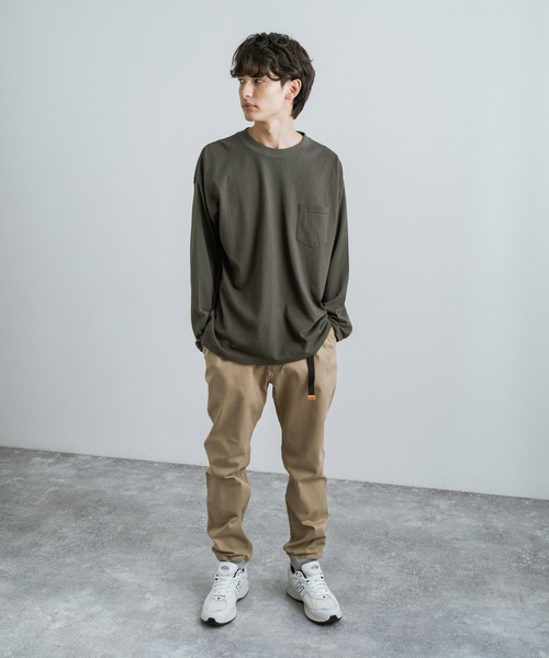 KRIFF MAYER（クリフメイヤー）の「新色追加 KRIFF MAYER クリフメイヤー コットンストレッチツイル・ヒッコリーデニムクライミングジョガーパンツ（その他パンツ・メンズ・ブルー/ブラック/ダークネイビー/サンドベージュ/キャメル/カーキ/ストライプ・S/L/XL/M）」の12枚目の写真