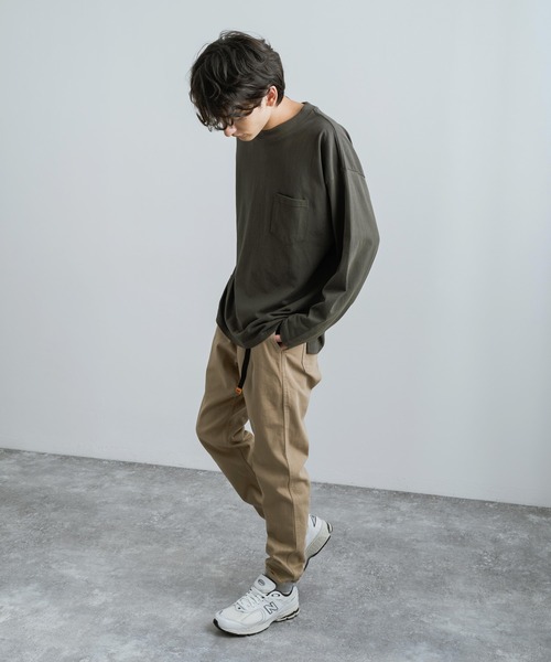 KRIFF MAYER（クリフメイヤー）の「新色追加 KRIFF MAYER クリフメイヤー コットンストレッチツイル・ヒッコリーデニムクライミングジョガーパンツ（その他パンツ・メンズ・ブルー/ブラック/ダークネイビー/サンドベージュ/キャメル/カーキ/ストライプ・S/L/XL/M）」の13枚目の写真