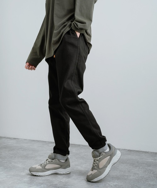 KRIFF MAYER（クリフメイヤー）の「新色追加 KRIFF MAYER クリフメイヤー コットンストレッチツイル・ヒッコリーデニムクライミングジョガーパンツ（その他パンツ・メンズ・ブルー/ブラック/ダークネイビー/サンドベージュ/キャメル/カーキ/ストライプ・S/L/XL/M）」の8枚目の写真