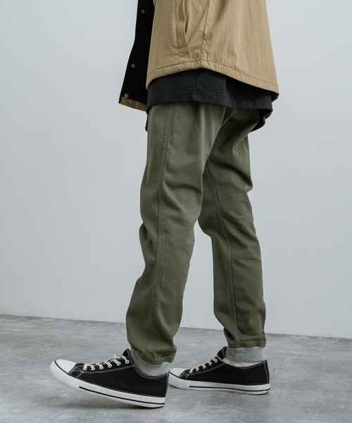 KRIFF MAYER（クリフメイヤー）の「新色追加 KRIFF MAYER クリフメイヤー コットンストレッチツイル・ヒッコリーデニムクライミングジョガーパンツ（その他パンツ・メンズ・ブルー/ブラック/ダークネイビー/サンドベージュ/キャメル/カーキ/ストライプ・S/L/XL/M）」の14枚目の写真