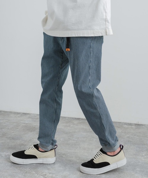 KRIFF MAYER（クリフメイヤー）の「新色追加 KRIFF MAYER クリフメイヤー コットンストレッチツイル・ヒッコリーデニムクライミングジョガーパンツ（その他パンツ・メンズ・ブルー/ブラック/ダークネイビー/サンドベージュ/キャメル/カーキ/ストライプ・S/L/XL/M）」の19枚目の写真