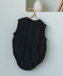 pairmanon | 【ベビー】コーデュロイ ノースリーブロンパース(ロンパース)