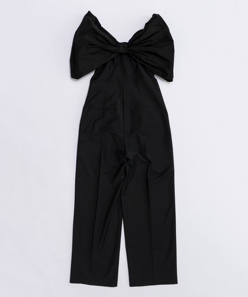 サロペット・オーバーオール・オールインワン overdue flair RIBBON BALLOON JUMPSUIT PRANK PROJECT（プランクプロジェクト）の「オフショルリボン
