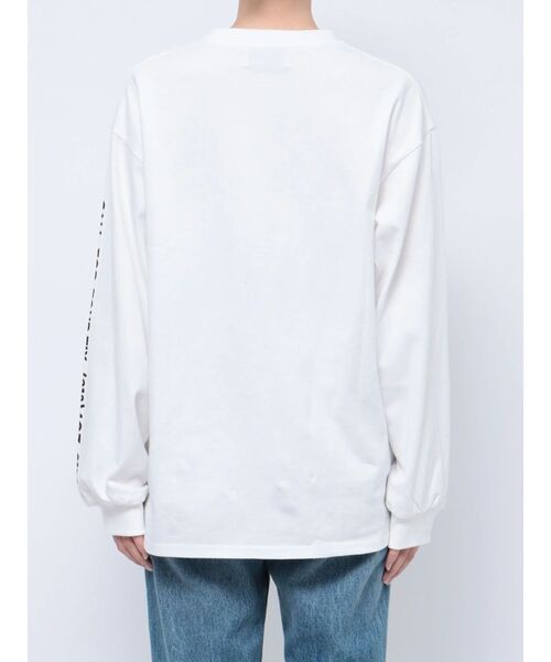 jouetie（ジュエティ）の「telephone ロンT（Tシャツ/カットソー・レディース・ピンク/ブラック/オフホワイト・MEDIUM）」の16枚目の写真