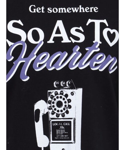 jouetie（ジュエティ）の「telephone ロンT（Tシャツ/カットソー・レディース・ピンク/ブラック/オフホワイト・MEDIUM）」の21枚目の写真