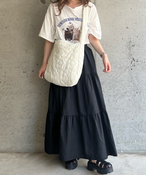 こうの早苗　フローラルキルティング　ショルダーバッグ MALUS: バンダナ キルティング ショルダー バッグ | シップス