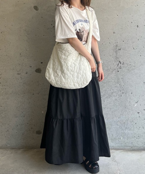 セール】フラワーキルティングショルダーバッグ（ショルダー