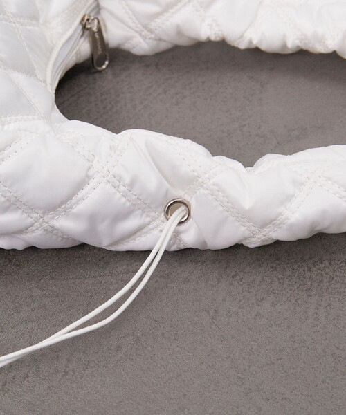 OUTDOOR PRODUCTS(アウトドアプロダクツ)の「OUTDOOR PRODUCTS × Firsthand/アウトドアプロダクツ 別注ギャザーキルトハンドバッグ(ハンドバッグ・レディース・ホワイト/ピンク/ブラック/オリーブ・ONE SIZE)」の22枚目の写真