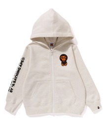 A BATHING APE(アベイシングエイプ)の「BABY MILO PATCH ZIP HOODIE A BATHING APE(アベイシングエイプ)の「BABY MILO PATCH ZIP HOODIE