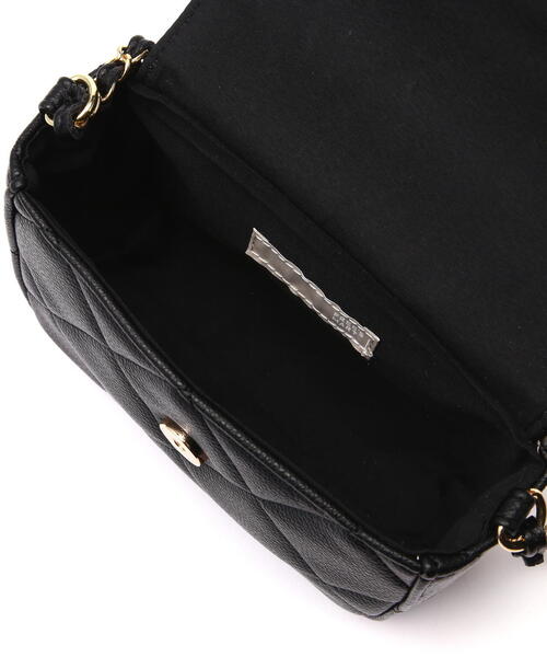 FREE'S MART(フリーズマート)の「◆メタルフラップバッグ(ショルダーバッグ・レディース・ブラック/ベージュ・フリ-)」の13枚目の写真