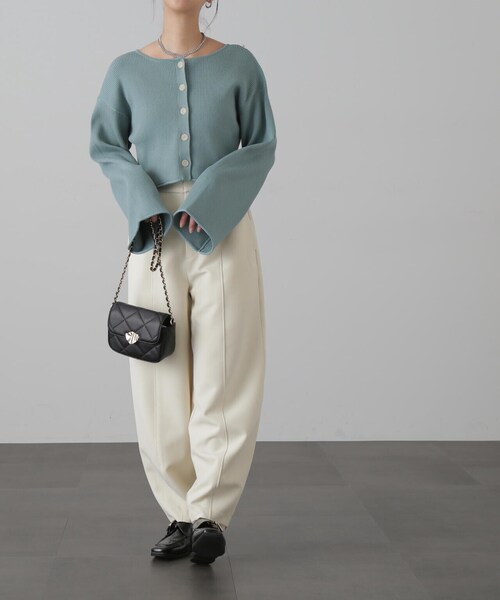 FREE'S MART(フリーズマート)の「◆メタルフラップバッグ(ショルダーバッグ・レディース・ブラック/ベージュ・フリ-)」の18枚目の写真