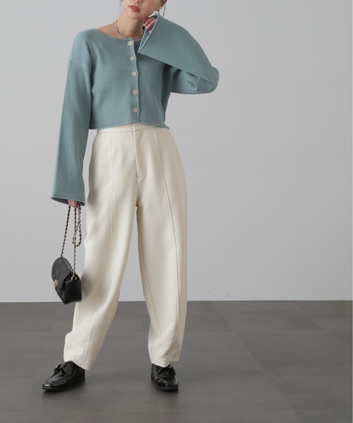 FREE'S MART(フリーズマート)の「◆メタルフラップバッグ(ショルダーバッグ・レディース・ブラック/ベージュ・フリ-)」の5枚目の写真