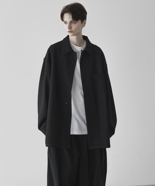 remer（リメール）の「loose ZERO denim over shirt jacket / ルーズ