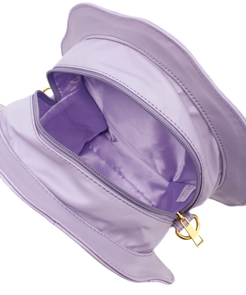 WEGO(ウィゴー)の「WEGO/2WAYシェル型ショルダーバッグ(ショルダーバッグ・レディース・ホワイト/パープル・FREE)」の7枚目の写真