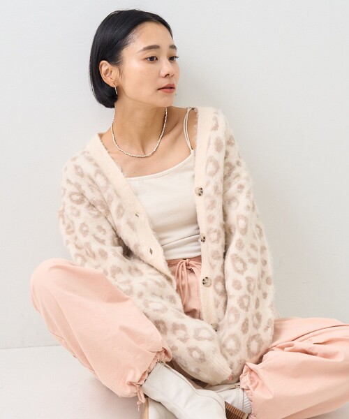 FREAK'S STORE（フリークスストア）の「レオパード ニット/ニット