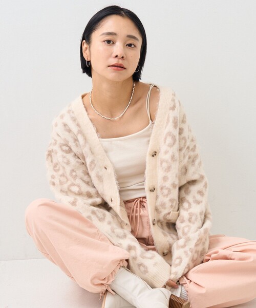 ★専用★ 限定展開/フリークスストア/ニットカーディガン/レオパード ☆専用☆ 限定展開/フリークスストア/ニットカーディガン/レオパード