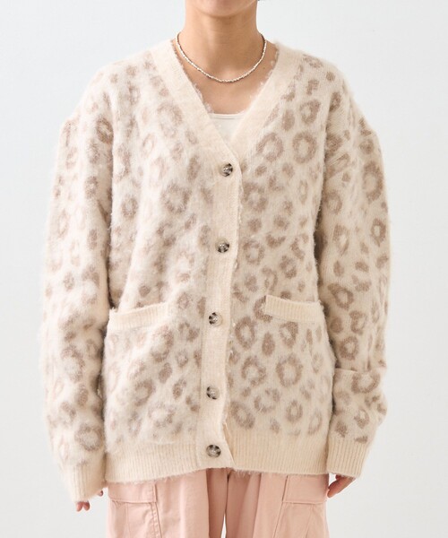 ★専用★ 限定展開/フリークスストア/ニットカーディガン/レオパード FREAK'S STORE（フリークスストア）の「レオパード ニット/ニット