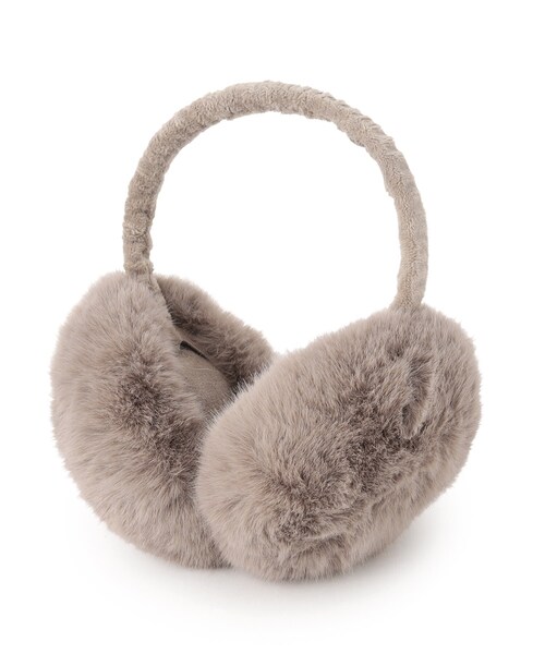 SHOO・LA・RUE（シューラルー）の「◆コンパクトモフモフイヤマフ（イヤーマフ・レディース・ブラウン系その他/グレー/ライトベージュ/ブラウン系5・00）」の2枚目の写真